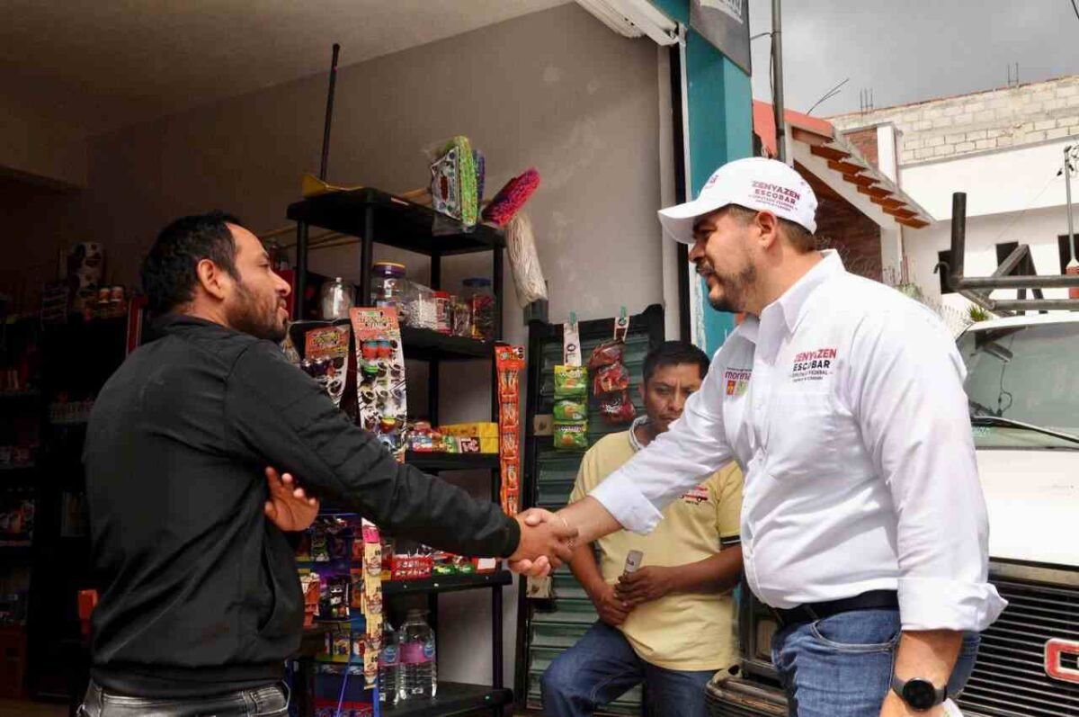ZENYAZEN ESCOBAR AFIRMA QUE LLEVA LA PREFERENCIA EN LA CONTIENDA POR EL DISTRITO 16