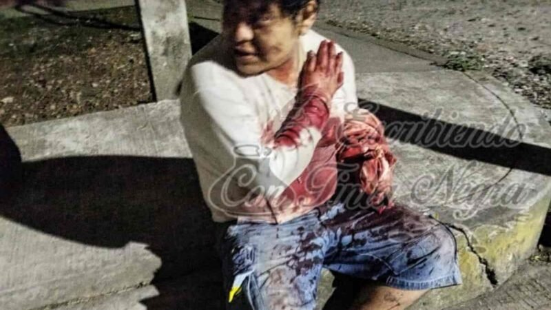 LO MACHETEA SU TÍO EN HUATUSCO