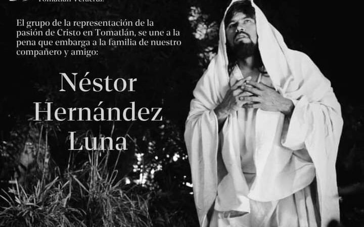LUTO EN TOMATLÁN; MUERE JOVEN QUE REPRESENTÓ A JESÚS