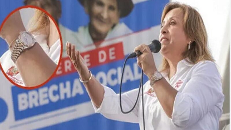 FISCALÍA INVESTIGA A DINA BOLUARTE POR COMPRA DE RELOJES ROLEX