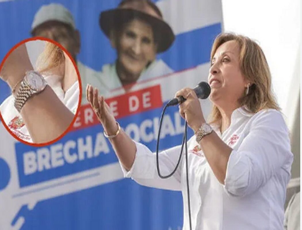 FISCALÍA INVESTIGA A DINA BOLUARTE POR COMPRA DE RELOJES ROLEX