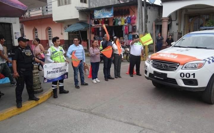 ARRANCA OPERATIVO DE SEMANA SANTA EN CHOCAMÁN
