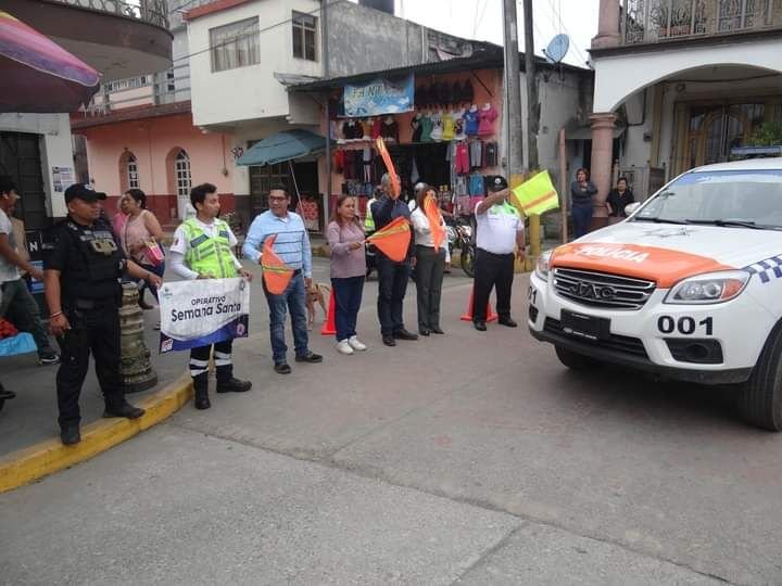 ARRANCA OPERATIVO DE SEMANA SANTA EN CHOCAMÁN