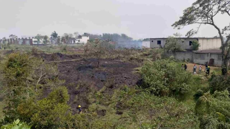 HACE LLAMADO PROTECCIÓN CIVIL A EXTREMAR PRECAUCIONES ANTE INCENDIOS