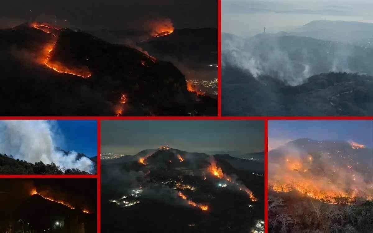 HAY 120 INCENDIOS ACTIVOS EN MÉXICO
