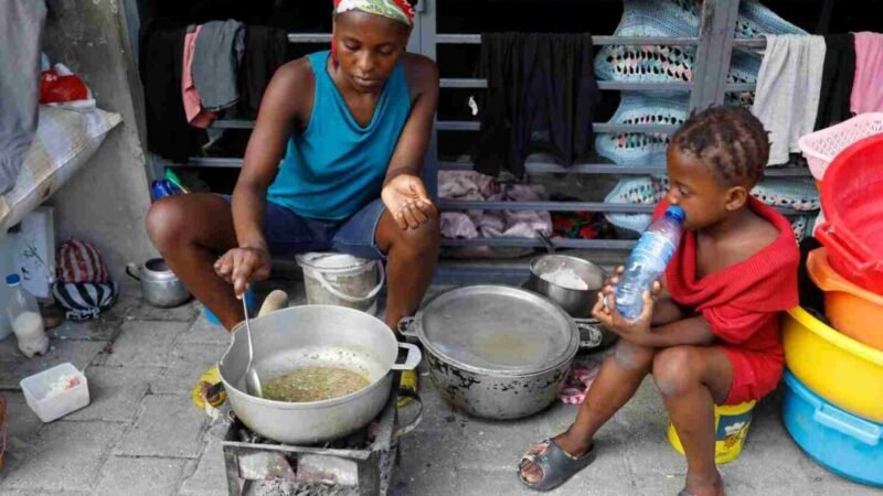LA SITUACIÓN EN HAITÍ SIGUE EMPEORANDO ANTE ESCASEZ DE TODO