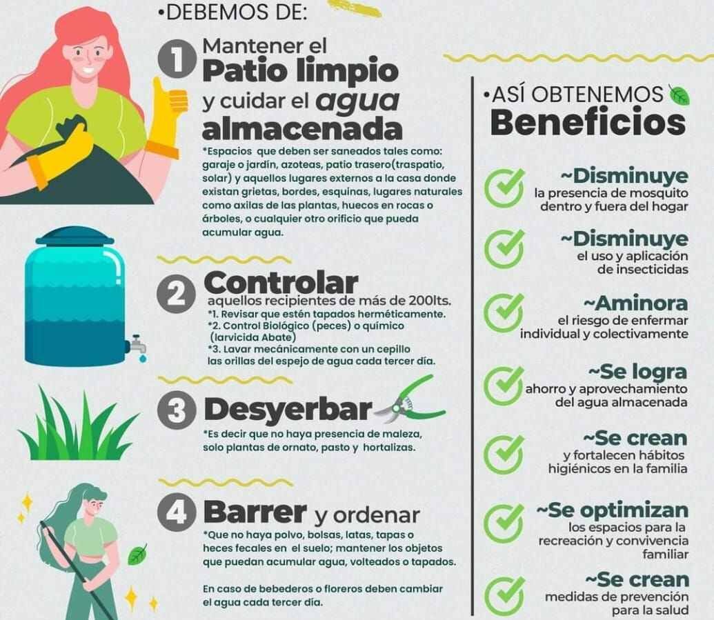 PROMUEVEN CAMPAÑA DE PREVENCIÓN DEL DENGUE