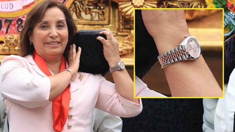 AMPLÍAN INVESTIGACIÓN CONTRA BOLUARTE POR JOYAS Y DEPÓSITOS BANCARIOS