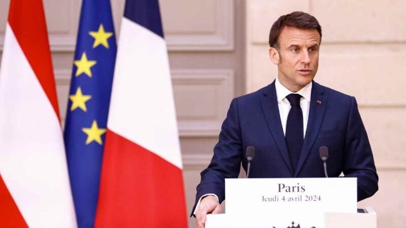 MACRON ASEGURA QUE RUSIA INTENTARÁ PERJUDICAR OLIMPIADA DE PARÍS