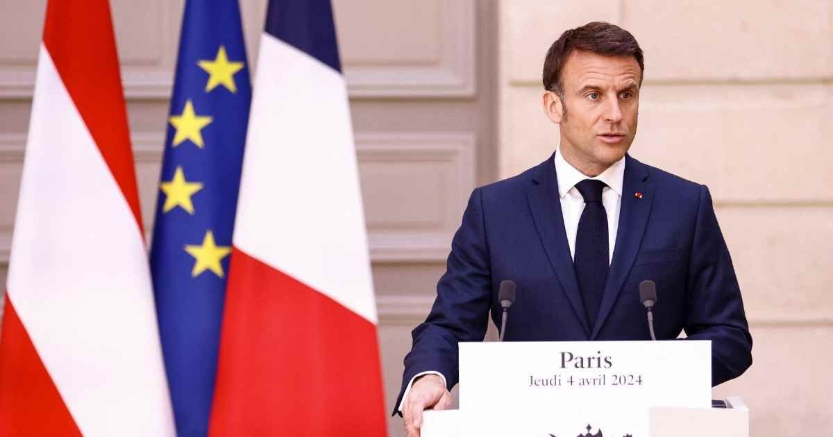 MACRON ASEGURA QUE RUSIA INTENTARÁ PERJUDICAR OLIMPIADA DE PARÍS