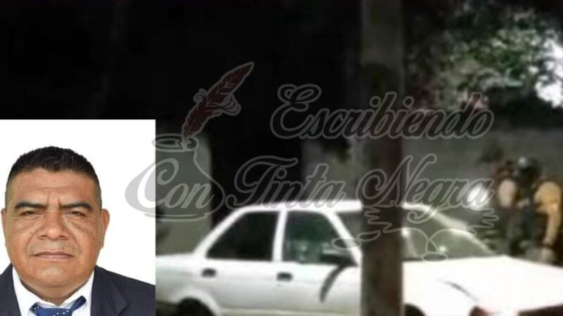 EJECUTAN A PERITO DE TRÁNSITO