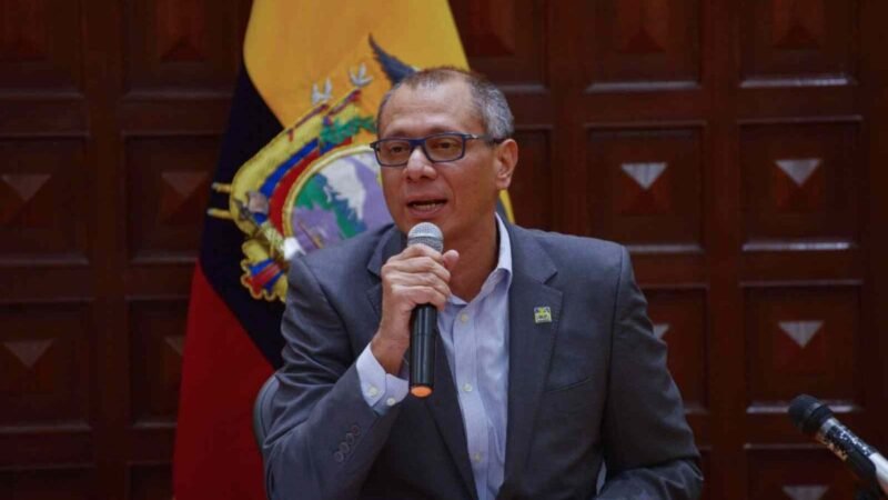 ECUADOR CONDENA CONCESIÓN DE ASILO DE MÉXICO A JORGE GLAS