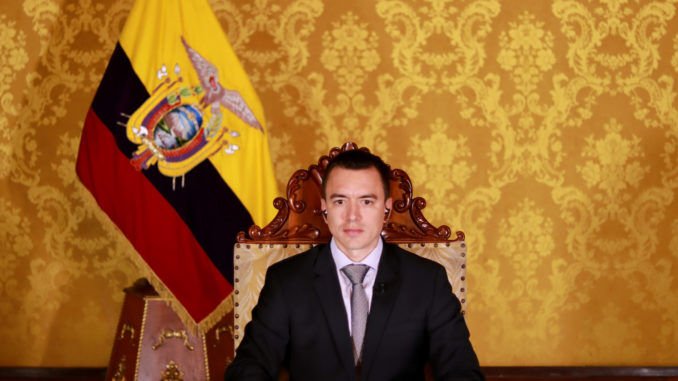 DANIEL NOBOA SE QUEDA SIN MAYORÍA EN EL CONGRESO POR ASALTO A LA EMBAJADA DE MÉXICO