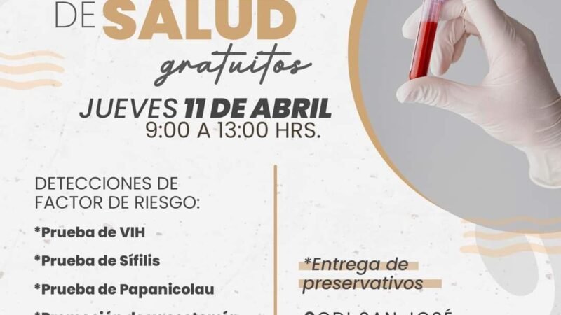 HABRÁ CAMPAÑA DE SALUD EN FORTÍN