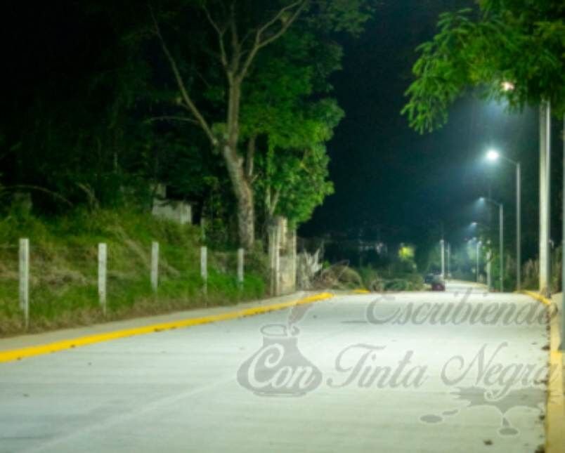 COLONIA EL MIRADOR YA TIENE DRENAJE, ALUMBRADO Y PAVIMENTO