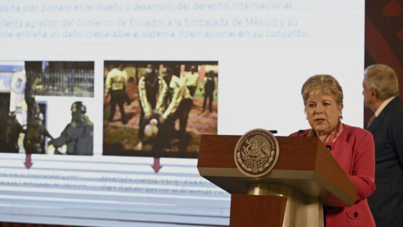 MÉXICO DEMANDA A ECUADOR POR ALLANAMIENTO A EMBAJADA, PIDE LO SUSPENDAN DE LA ONU