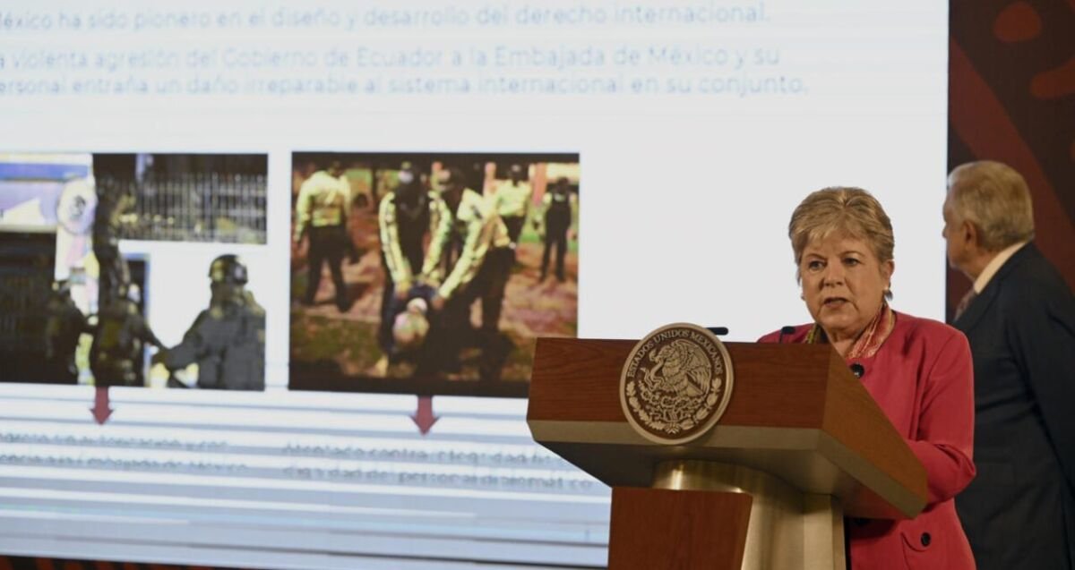 MÉXICO DEMANDA A ECUADOR POR ALLANAMIENTO A EMBAJADA, PIDE LO SUSPENDAN DE LA ONU