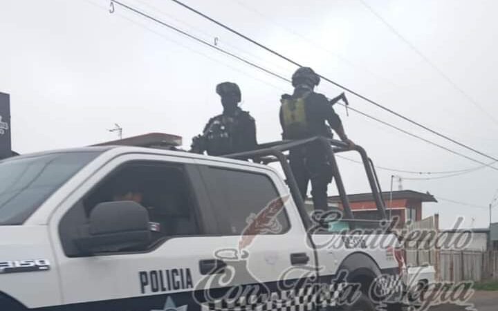 ESTATALES REALIZAN DETONACIONES DURANTE PERSECUSIÓN; SOSPECHOSO ESCAPÓ