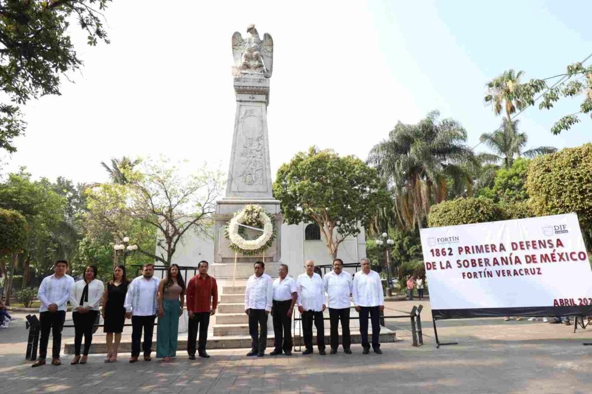 CONMEMORAN PRIMERA DEFENSA DE LA SOBERANÍA DE MÉXICO, QUE ACONTECIÓ EN FORTÍN
