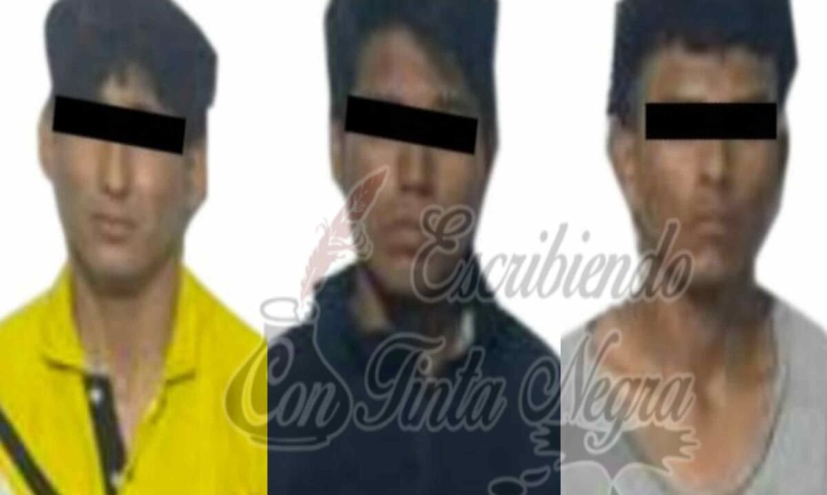 CAEN TRES DEL CRIMEN ORGANIZADO