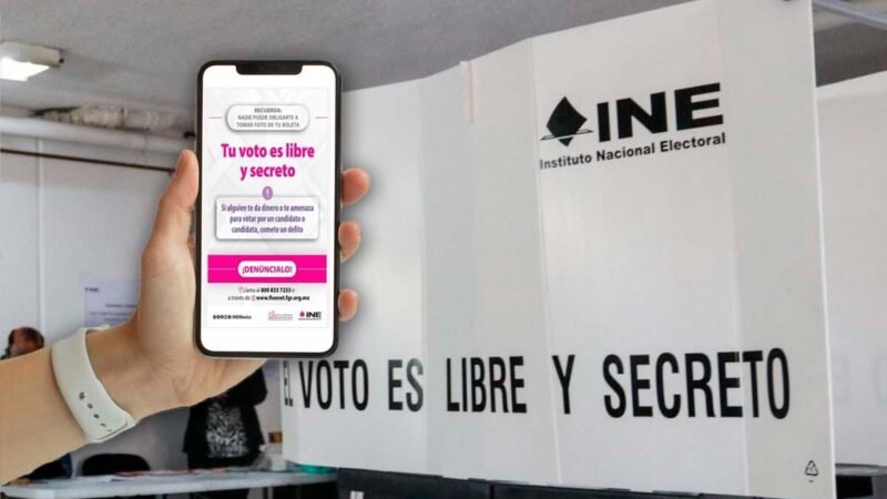 INE NO RESTRINGIRÁ USO DE CELULARES EN LAS CASILLAS