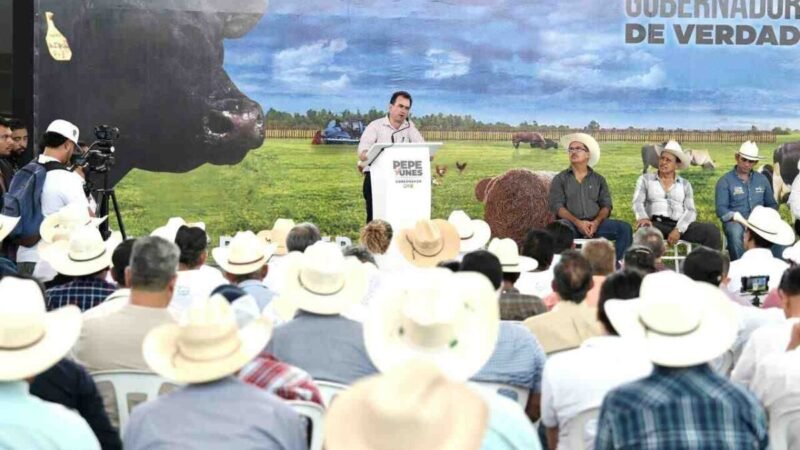 ANUNCIA PEPE YUNES RESCATE DE LA GANADERÍA EN VERACRUZ