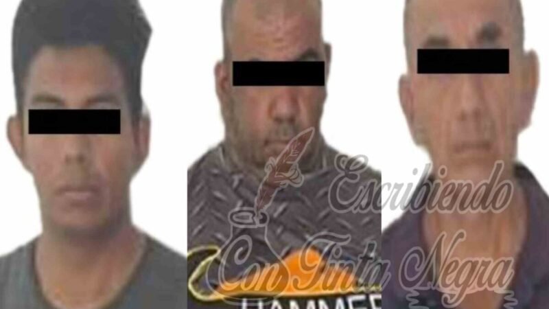 INTERVIENEN A TRES NARCO MENUDISTAS