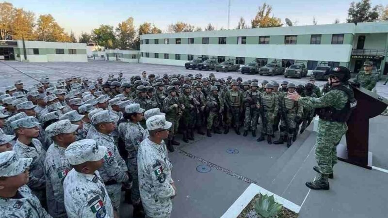 REFUERZAN SEGURIDAD CON 900 ELEMENTOS DEL EJÉRCITO Y GUARDIA NACIONAL EN MORELOS