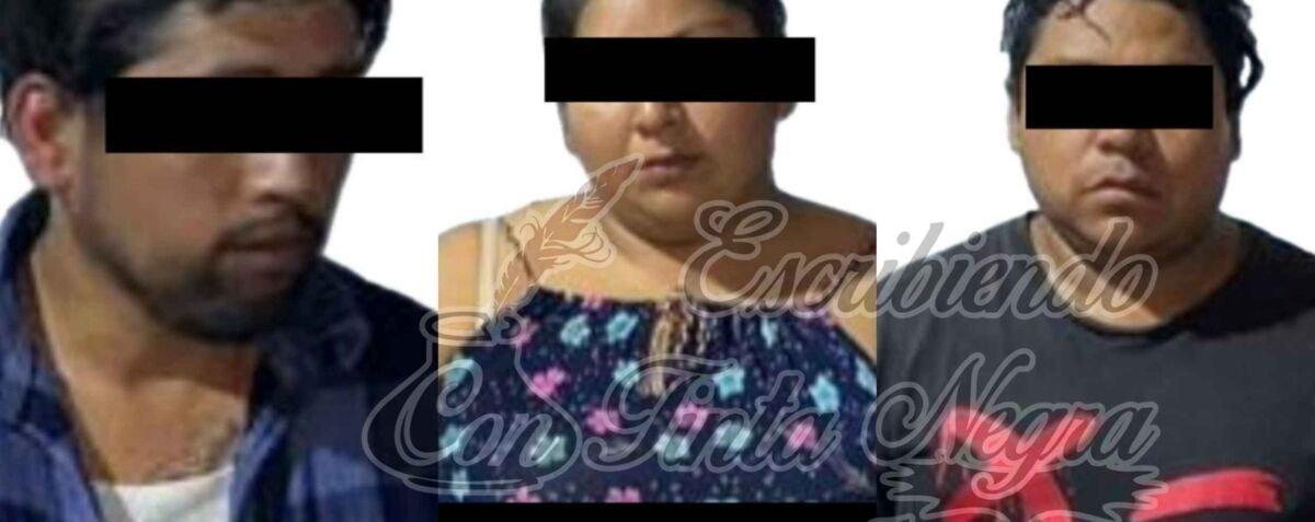 CAPTURAN A TRES CON CRISTAL