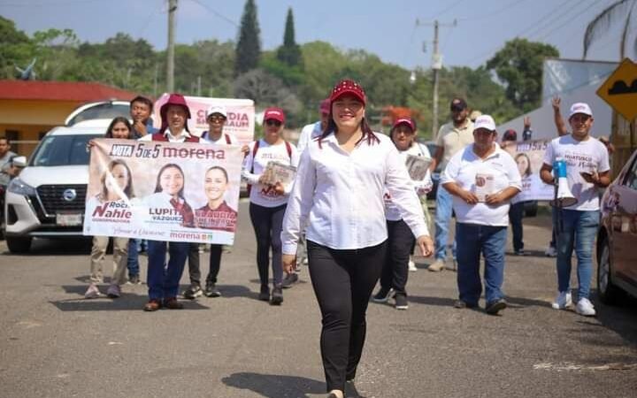 RECORRE GUADALUPE VÁSQUEZ EL MUNICIPIO DE TLACOTEPEC DE MEJÍA