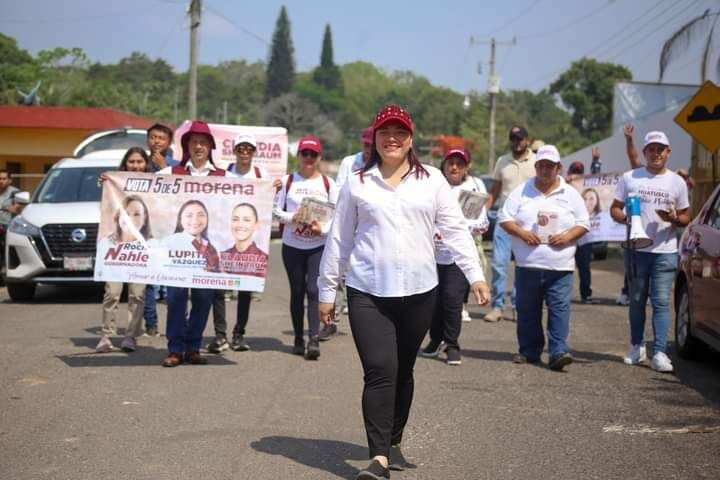 RECORRE GUADALUPE VÁSQUEZ EL MUNICIPIO DE TLACOTEPEC DE MEJÍA