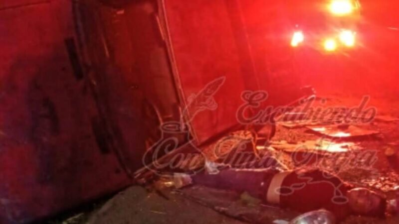 MUERE JOVEN DE TOTUTLA EN VOLCADURA