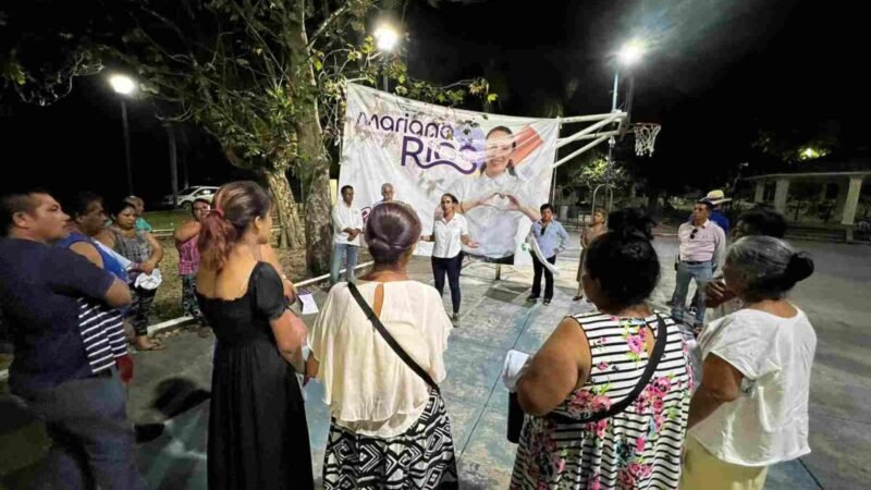 MARIANA RÍOS SE COMPROMETE CON LA ZONA RURAL DEL DISTRITO 19: CAMINOS, CAMPO Y AGUA SON PRIORIDADES