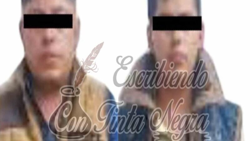 CAPTURAN A DOS HOMBRES ARMADOS