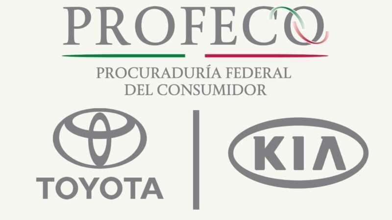 EMITEN ALERTAS POR FALLAS EN VARIOS MODELOS DE TOYOTA Y KIA