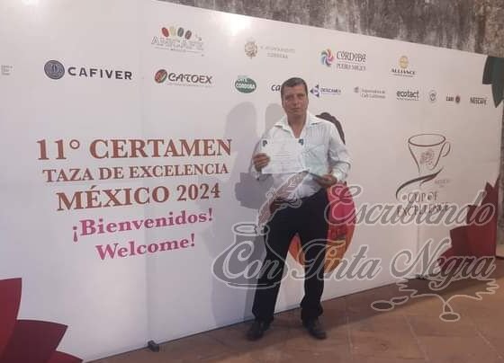 IXHUATLÁN DEL CAFÉ, TERCER LUGAR EN TAZA DE EXCELENCIA