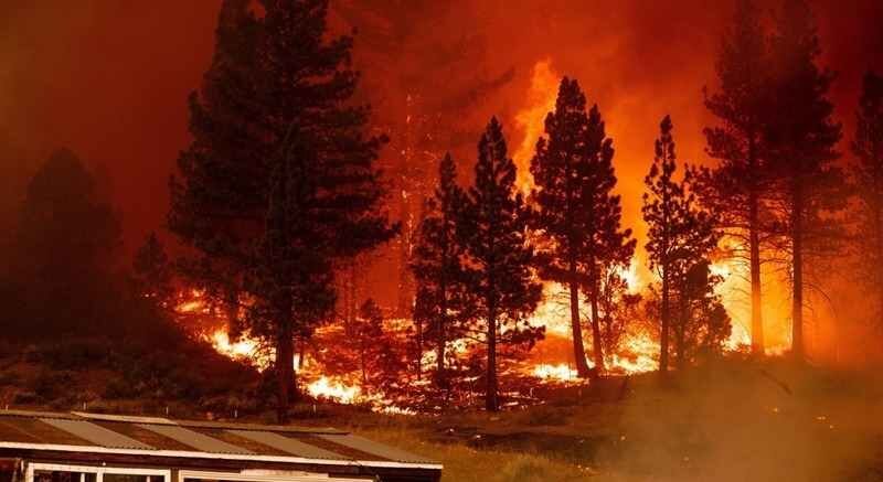 INCENDIO FORESTAL OBLIGA AL DESALOJO DE MÁS DE 6 MIL HABITANTES EN CANADÁ