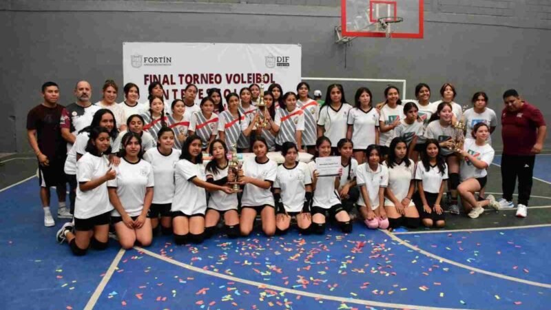 FORTÍN, SEDE DE FINALES DE VOLEIBOL INTERESCOLAR