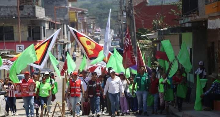 COBIJAN A GUADALUPE VÁSQUEZ EN CHOCAMÁN