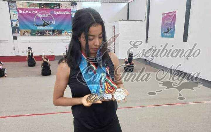 GIMNASTA VERACRUZANA GANA MEDALLAS, PERO PARA TAMAULIPAS; GOBIERNO DE CUITLÁHUAC NO LA APOYÓ