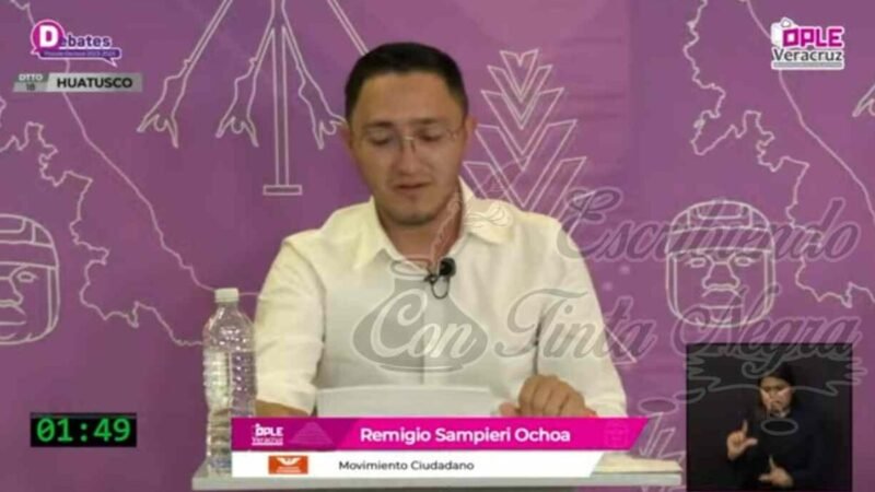 “REPRUEBA” REMIGIO SAMPIERI DEBATE