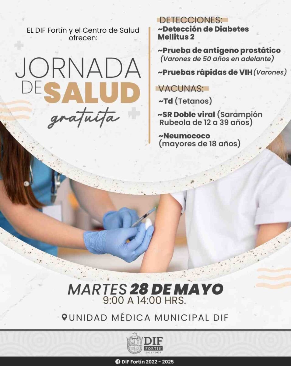 ANUNCIAN JORNADA DE SALUD GRATUITA EN FORTÍN