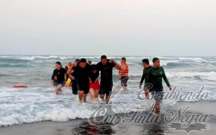 SE SALVAN DE MORIR AHOGADOS