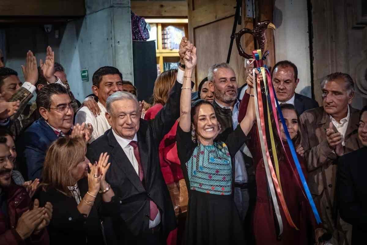 AMLO PREVÉ QUE A MÉXICO LE ‘VA A IR MEJOR AHORA QUE GOBIERNE UNA MUJER’