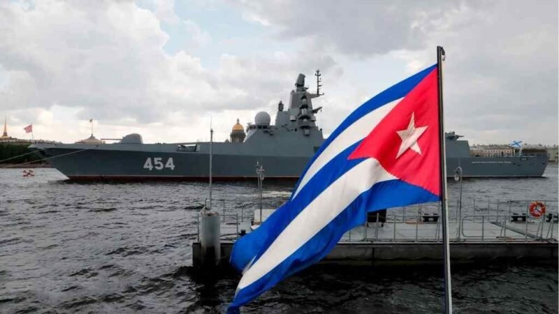 CUBA CONFIRMA LA LLEGADA DE TRES BARCOS Y UN SUBMARINO NUCLEAR RUSOS