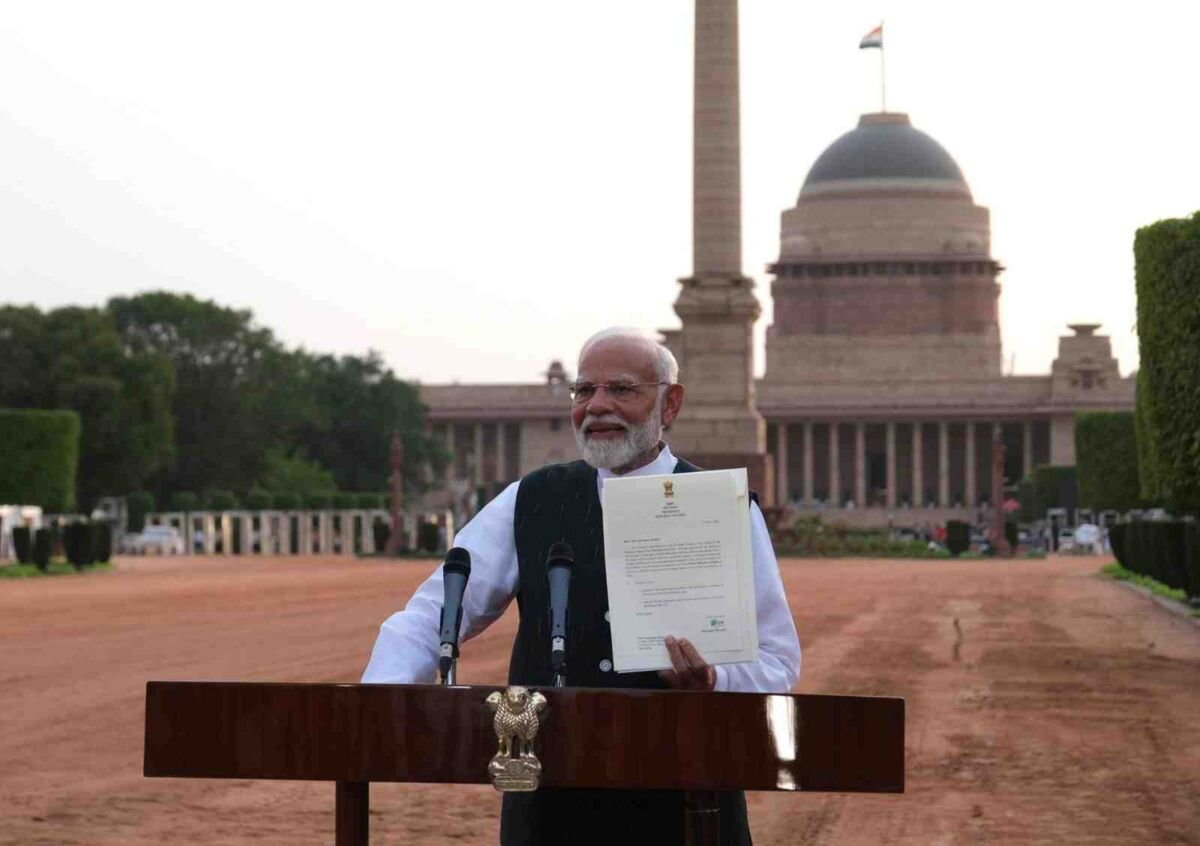 POR TERCERA VEZ, NARENDRA MODI TOMA POSESIÓN COMO PRIMER MINISTRO DE INDIA