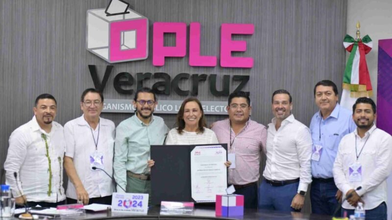 ROCÍO NAHLE, GOBERNADORA ELECTA; RECIBE CONSTANCIA DE MAYORÍA