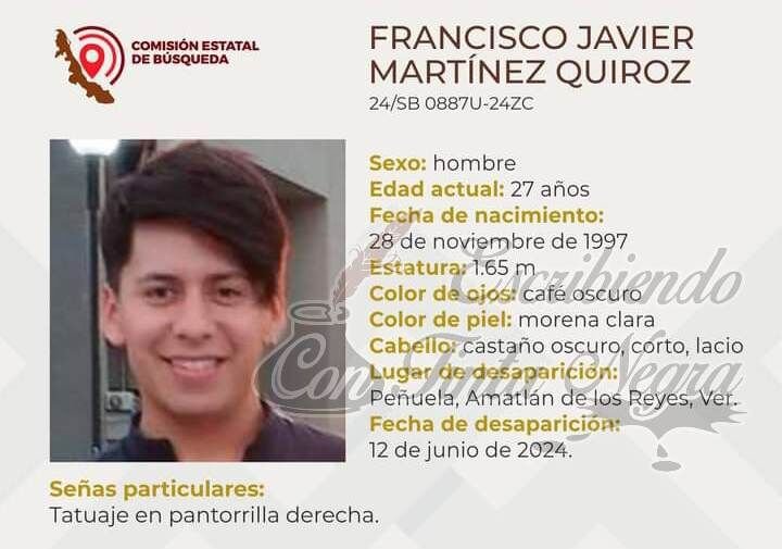 IDENTIFICAN A CALCINADO, ERA DE PEÑUELA