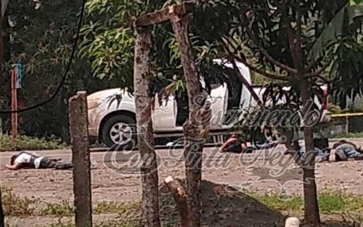 DETIENEN A 5 TRAS BALACERA