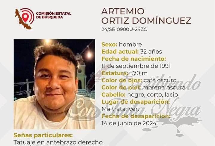 DESAPARECE TRABAJADOR DEL AYUNTAMIENTO DE MALTRATA